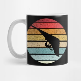 Hang glider kite retro vintage Mug